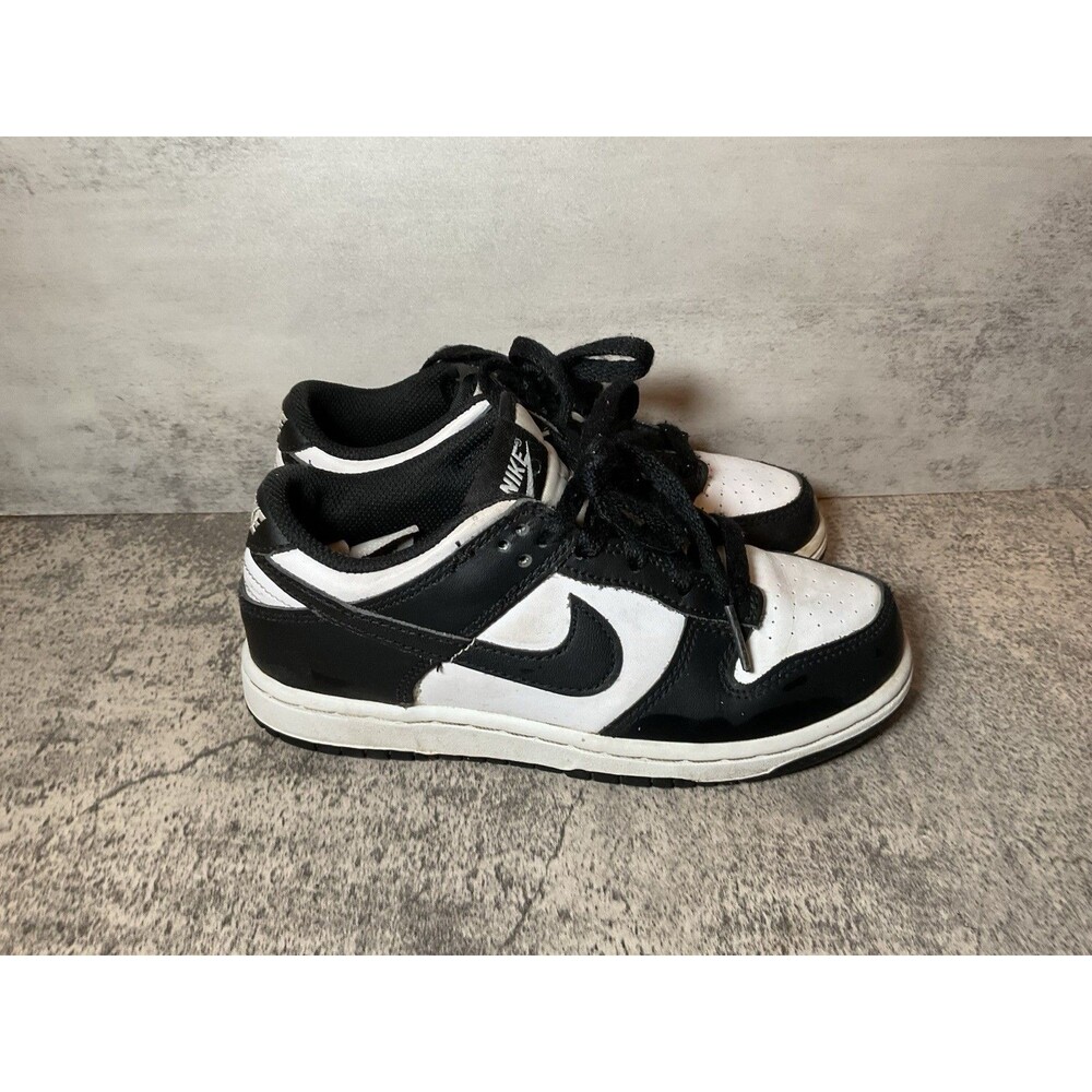 Nike Dunk Low Retro White Black Panda GS Size 1Y